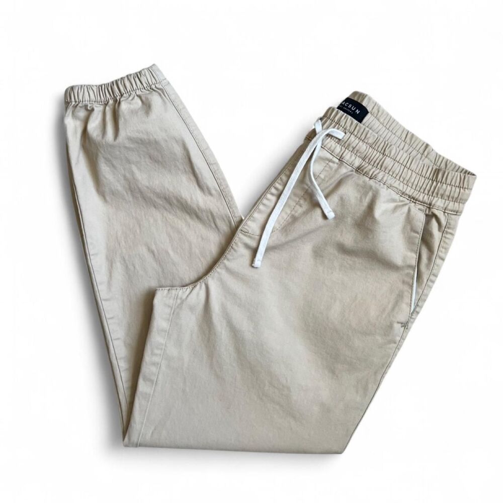 Men's Khaki Joggers Size Medium